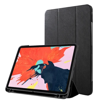 

Magnetic Smart Stand Case for iPad Pro 3rd Gen 11" for Apple 2018 w/ Pencil Slot Holder For Apple Pencil Folio Cover Case Cover
