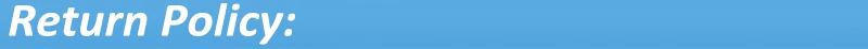 Return Policy
