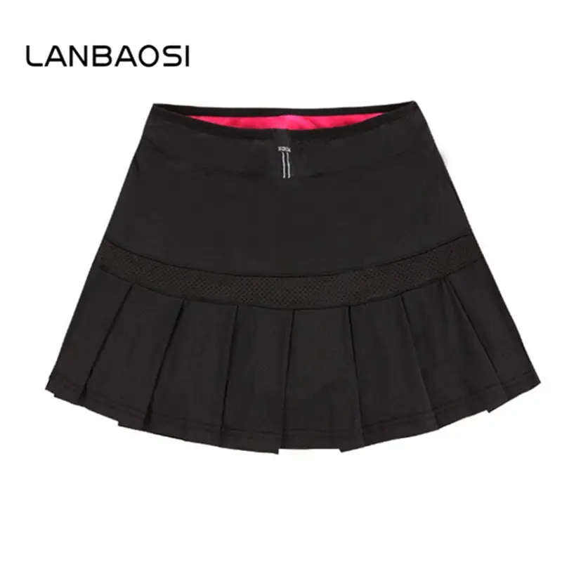 Image Brand New Pleated Skirt Casual Skirts Tennis Ball Skorts Badminton Skirts Short Saia Esportivo Running Skirts Women Tennis Skirt