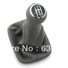 Шестерни рукоятка рычага переключения передач и серые ботинки(5 скоростей) для Audi A6 C5