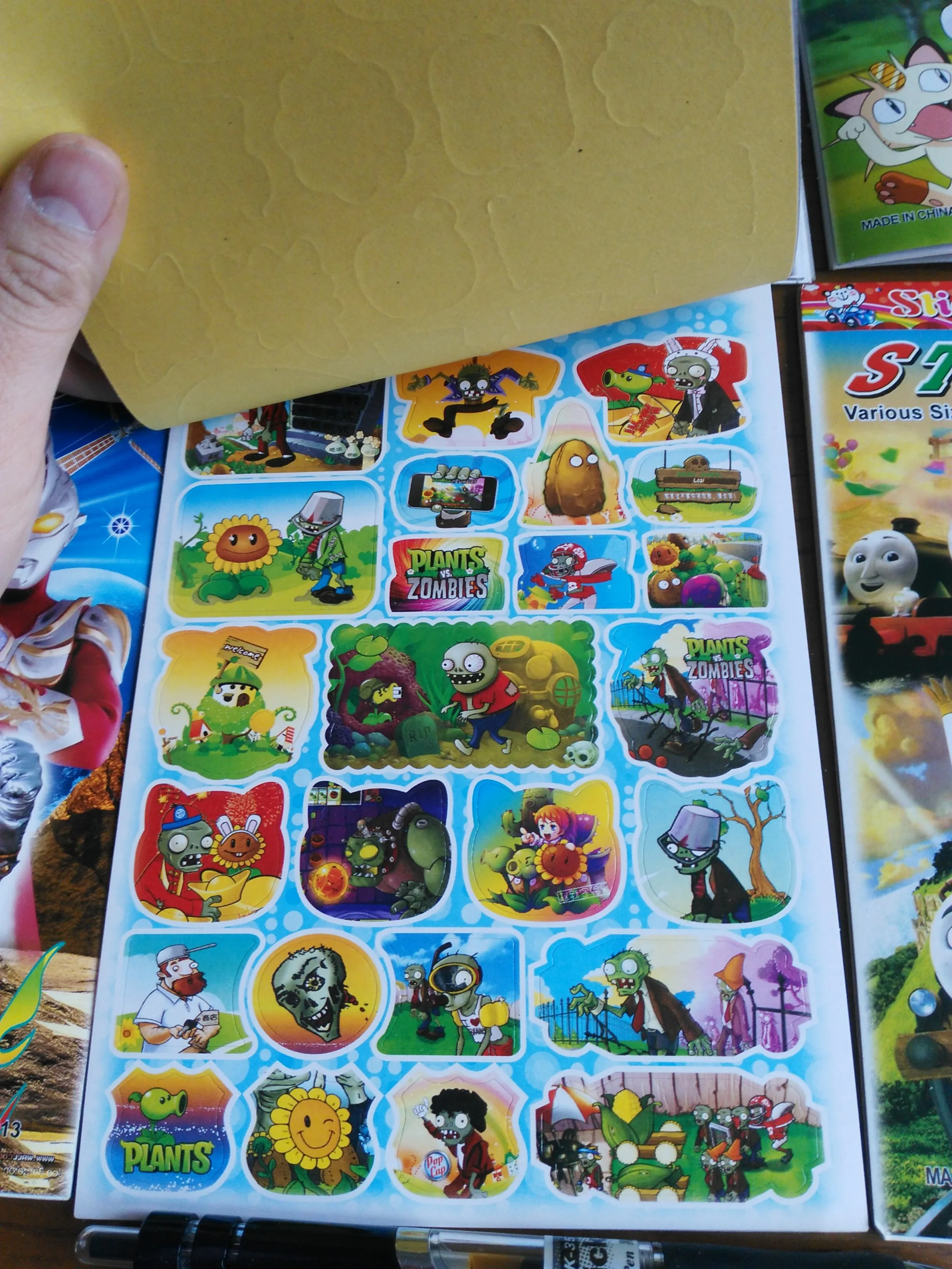 10 шт. наклейки книжки для девочек и мальчиков 19 5x13 5 см|cartoon stickers|girl sticker bookbook stickers |