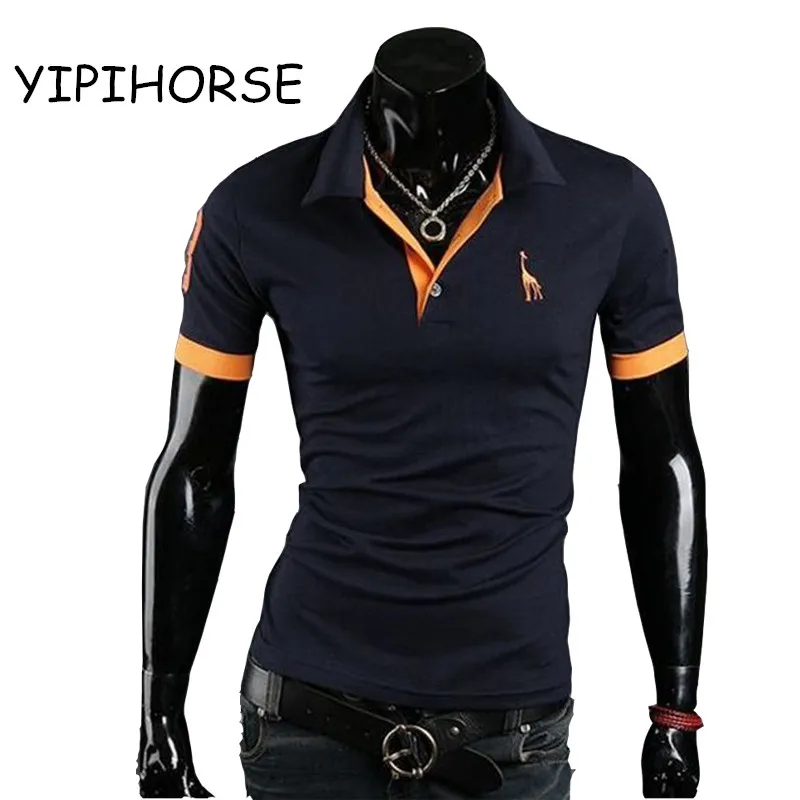 Europe size Mens Polo Shirt Brands 2017 Male Short Sleeve