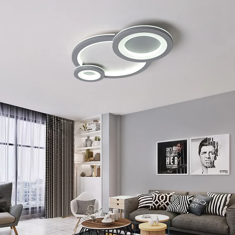 

Ultrathin Creative Modern Led Ceiling Lights lamps for living room bedroom lustres de sala home Deco LED ceiling lamp