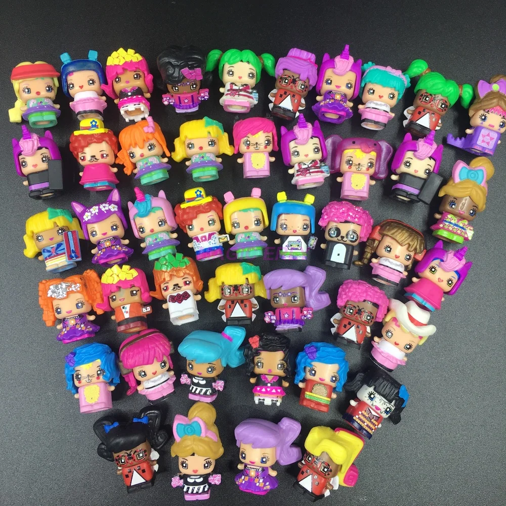 10pcs/set Pinypon scented dolls My Mini MixieQs Doll Toys Detachable