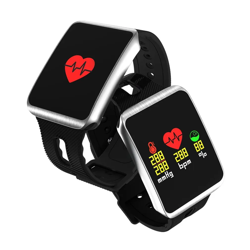 

Bluetooth 4.0 TF1 Smart Watch for iOS for Android Phones IP67 Waterproof Heart Rate Blood Pressure Tracker Intellgent Watch