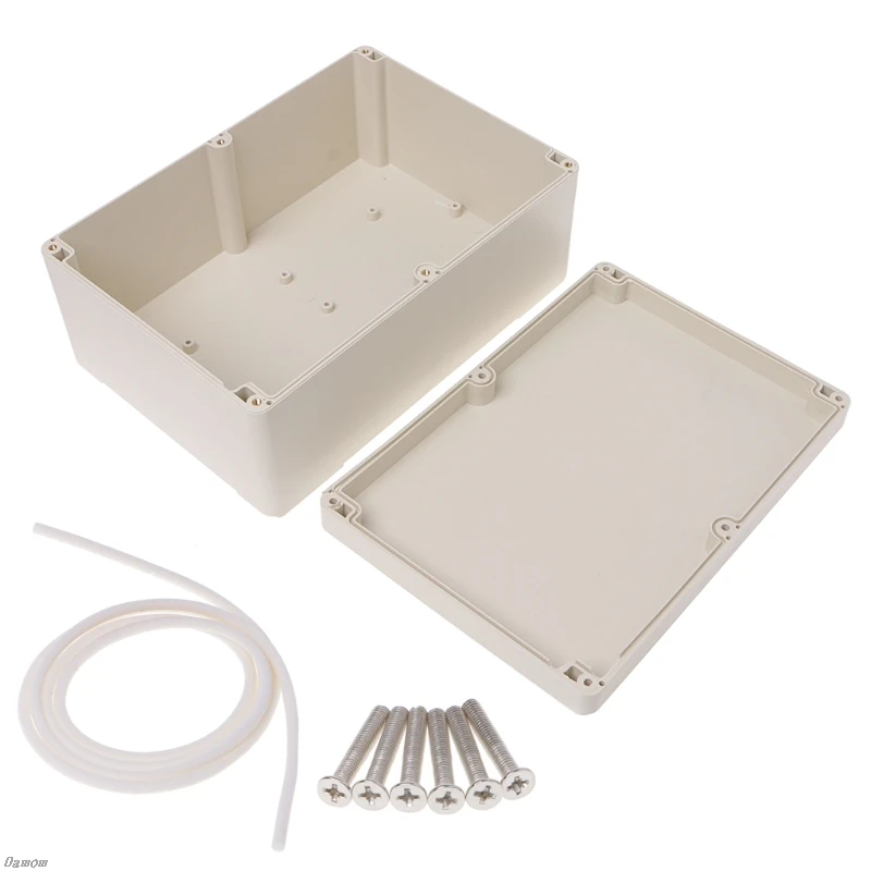 

Waterproof Plastic Enclosure Case Junction Box 265mm x 185 mm x 115 mm Damom