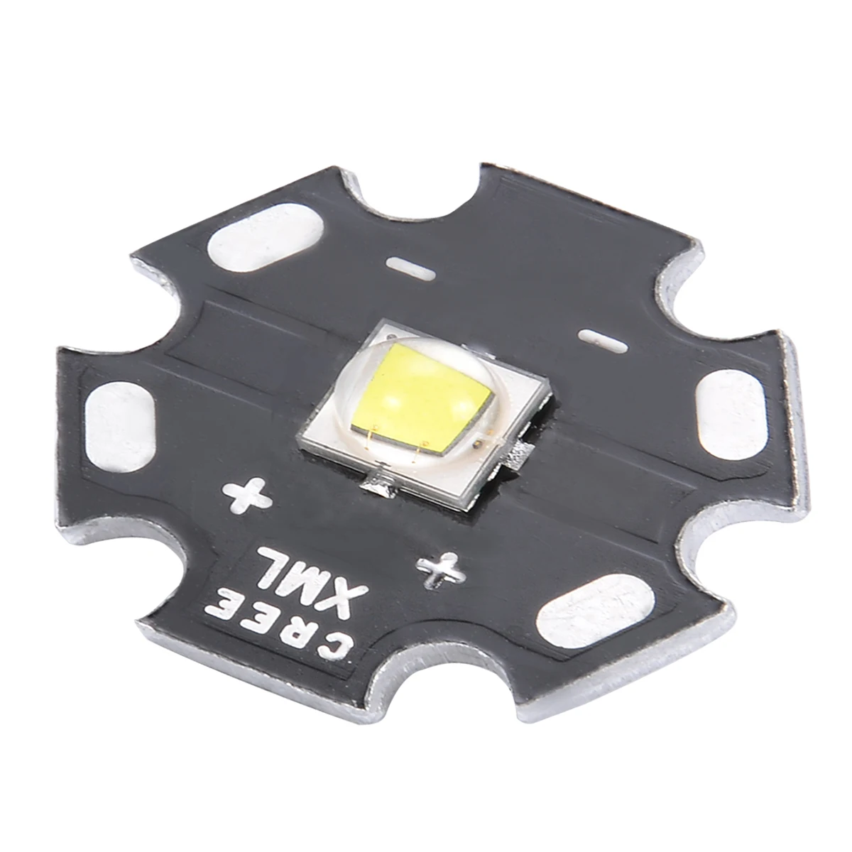 1pc Durable Cree XM-L2 LED U3 Bin 10W 3A 1260lm Neutral White Light LED Emitter with 20mm PCB Base  for DIY flashlight
