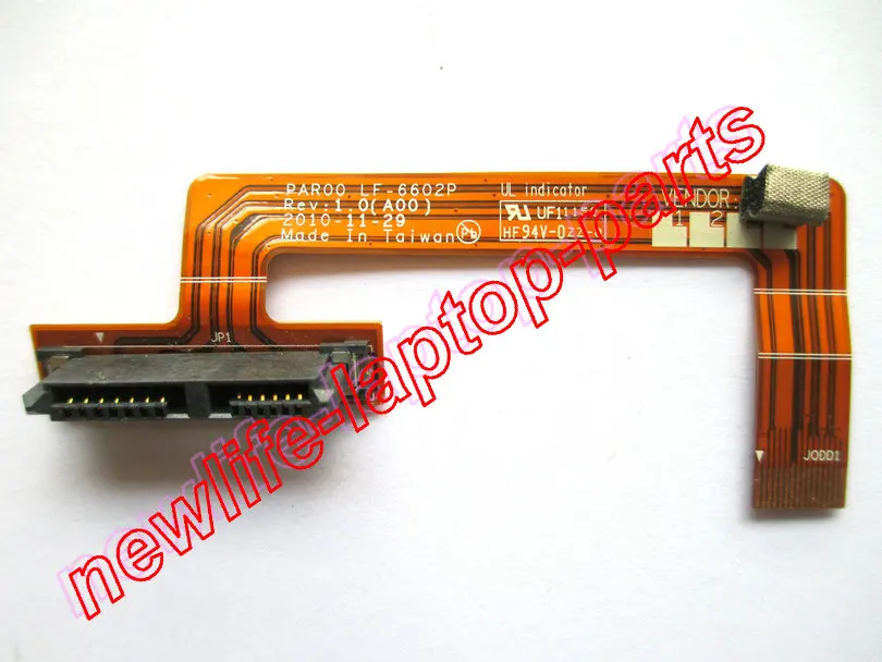

original M15X M17x R3 R4 Optical Drive DVD Cable Connector Ribbon 04JV8X 4JV8X PAR00 LF-6602P test good free shipping