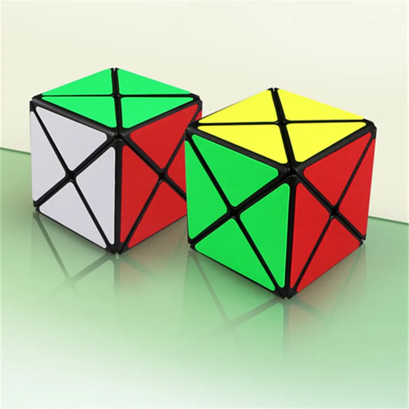 2x2x2 X магический куб странной формы 5,6*5,6*5,6 см, АБС-наклейка, скоростная головоломка, ось, куб, развивающие игрушки для детей, подарок