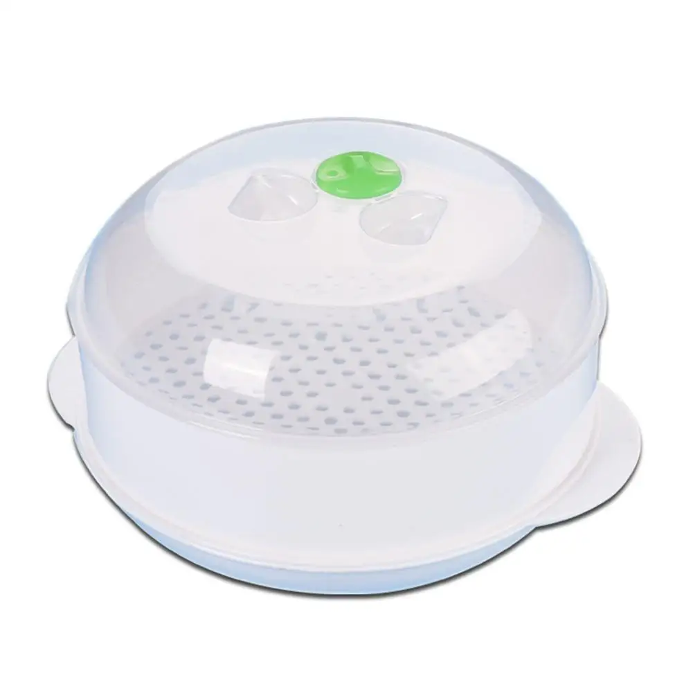 Tapa MICROONDAS PLEGABLE CUBIERTA ALIMENTOS libre de BPA Colador Tamiz de calefacción de vapor