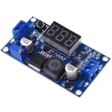 DC-DC XL6009 Digital Impulso Step Up Módulo de Alimentação Ajustável 4.5-32 V para 5-52 V Passo -up Regulador de Tensão Com LED Voltímetro
