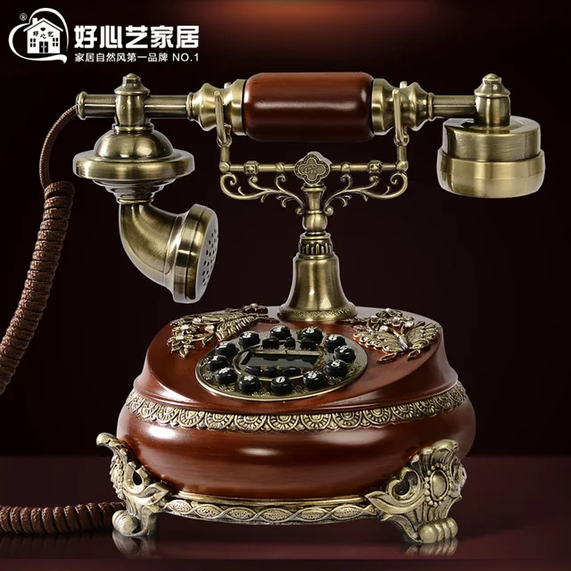 Good art European antique fashion cute Vintage household telephone