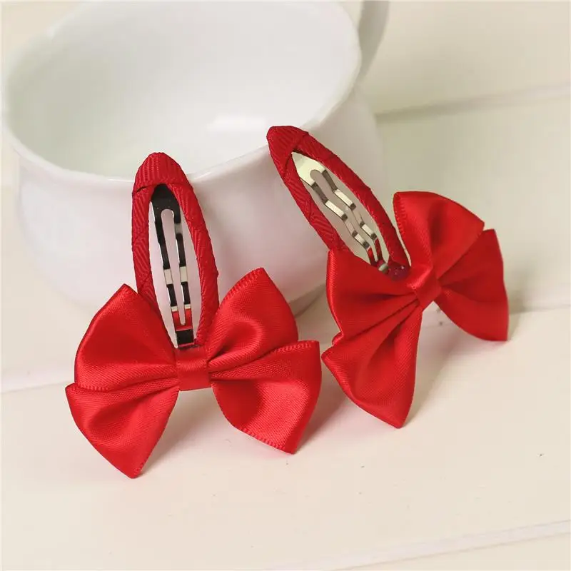 

1pc 2016 New Style Red Color Baby Girl Bow Hair Clip Hair Accessories Children Hair Infant Hairgrips  Kids Hairpins