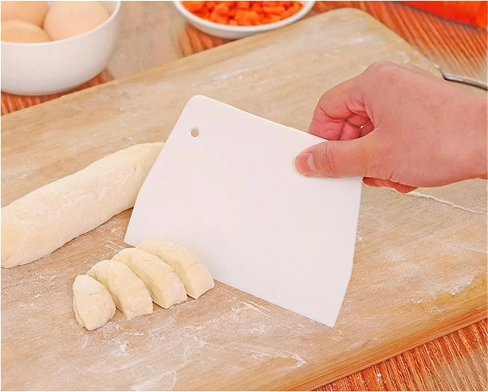 Горячая крем гладкая лопатка для приготовления торта выпечки Кондитерские инструменты скребок для теста кухонный нож для теста резак высокого качества