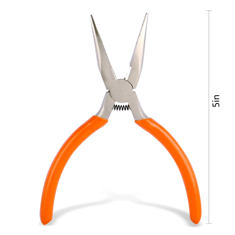 5" Multi Function Needle Nose Pliers Long Nose Pliers High Hardness Electrician Hand Tools 3