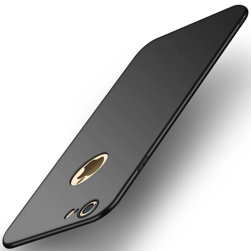 Ультратонкий чехол для Iphone X 8 7 6 6S Plus с полной защитой 360 градусов жесткий матовый