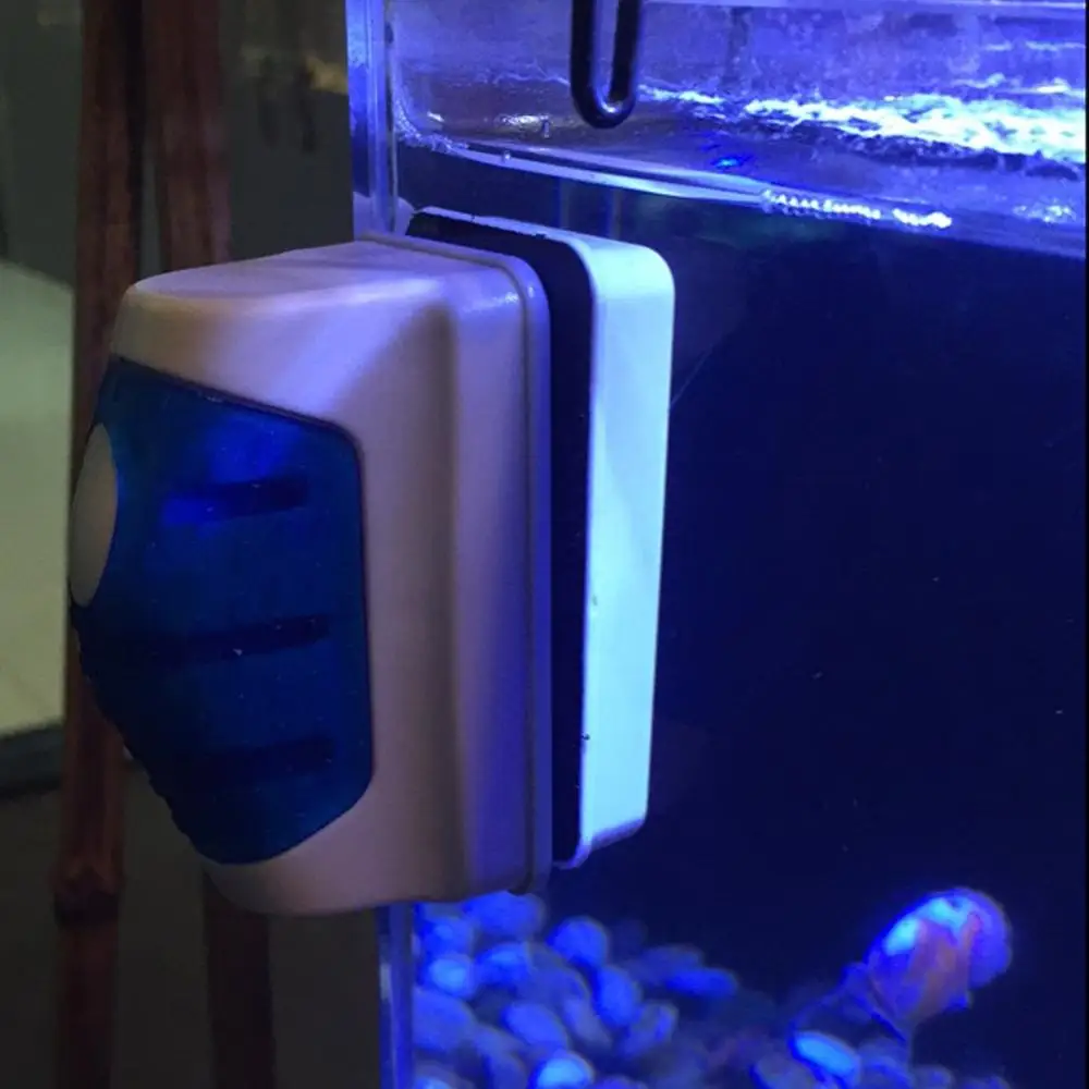 Плавающая Магнитная Щетка для аквариума стеклянный скребок для водорослей инструмент для очистки аквариума магнитный очиститель магнитов щетка
