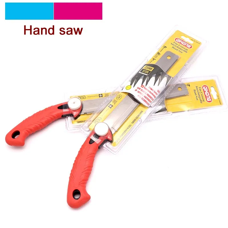 

1pcs Multifunctional Hand Saw SK5 Woodworking Garden Pruning Camping DIY Hand Tools Fine Tooth For Wood Bamboo PVC Cutting Tool
