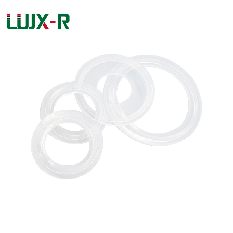 LUJX R 3/4 &quot1 5&quot 2 &quot 8&quot сантехника три зажимная прокладка силиконовое