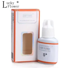 Free shipping Eyelash Extension Glue S+ Individual False Eyelashes glue Extension Adhesive Quick Dry Long Lasting 10ml/bottle
