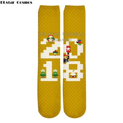 В стиле видеоигры Super Mario носки для девочек уличная Косплэй хлопок комиксов Для женщин Для мужчин Донки Конг Mario Bros носки вечерние забавная Вечерние - Цвет: Коричневый