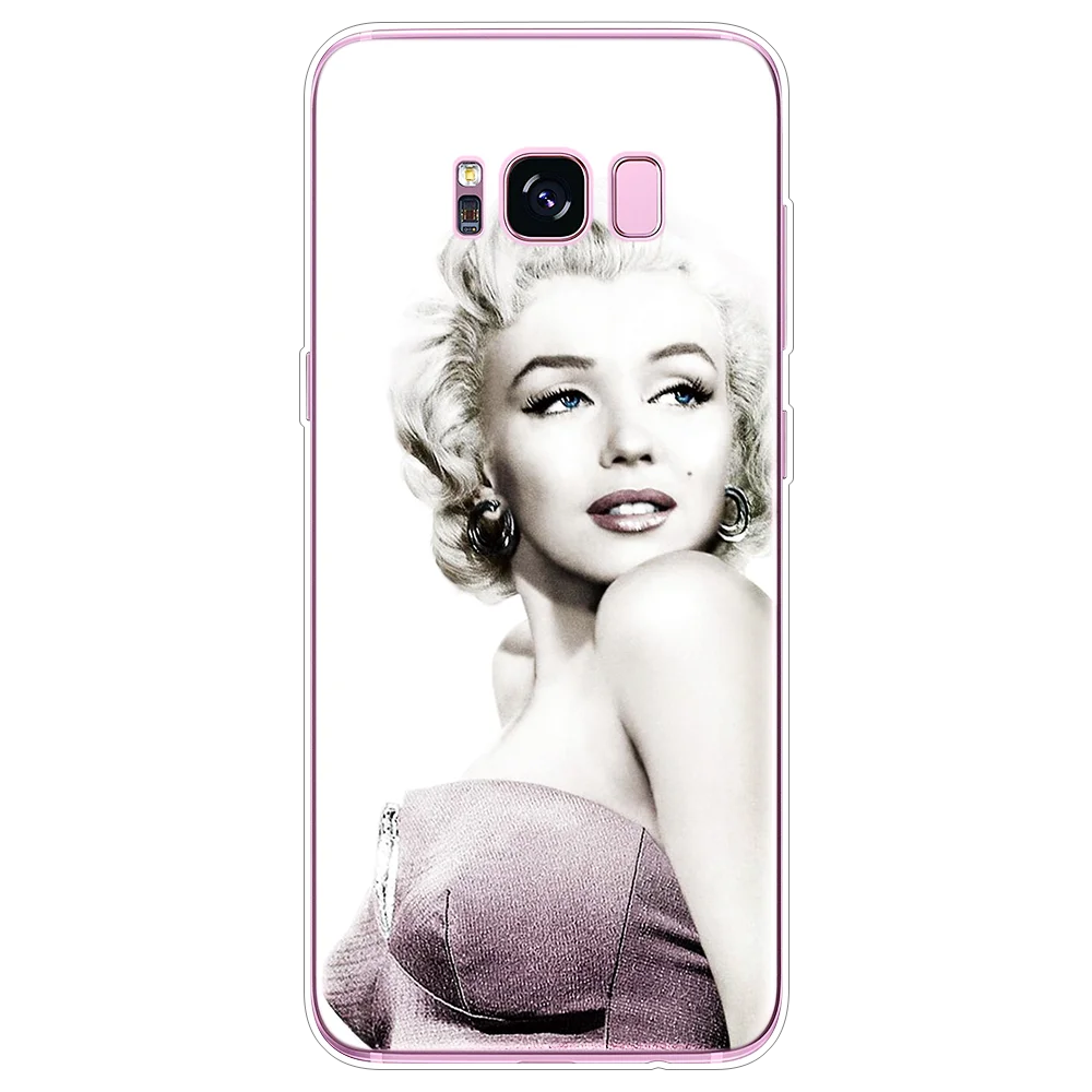 Чехол для телефона Samsung Galaxy J4 J6 Plus J8 2018 J1 mini J2 Pro J3 J5 J7 Duo Max 2015 2016 2017 Prime Marilyn Monroe с