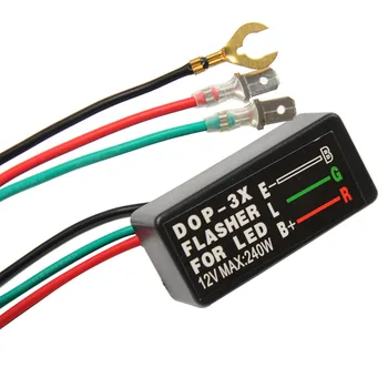 

Motorcycle Universal Blinker Relay 3 Pin 12V LED Turn Signal Light Flasher