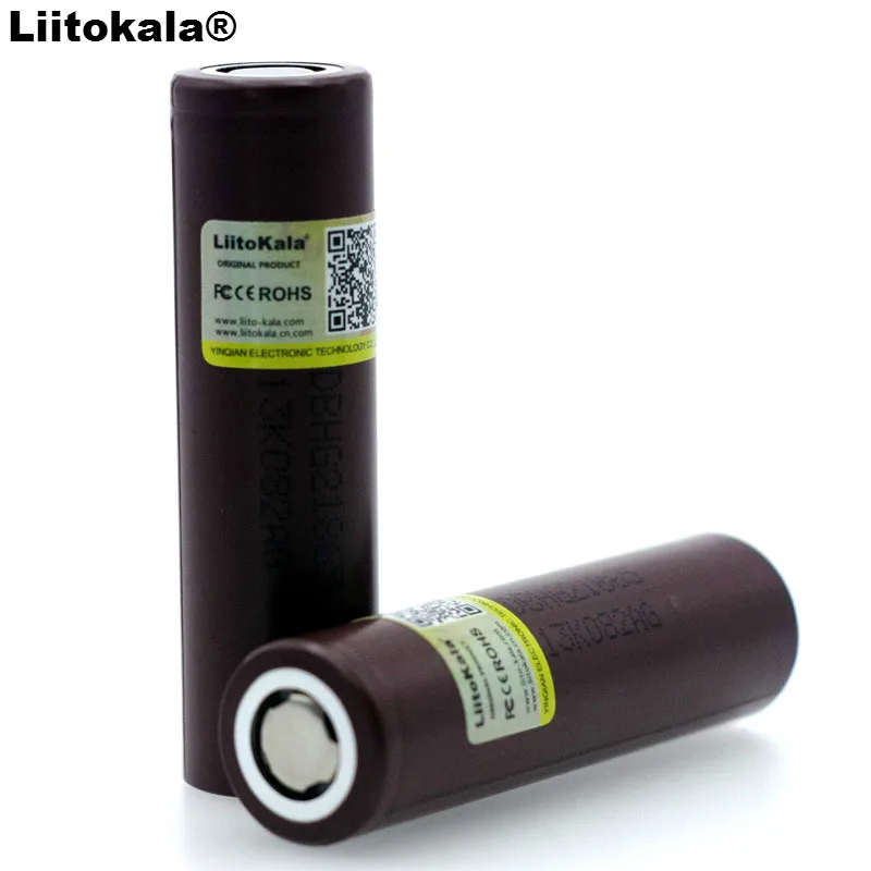 Аккумулятор Liitokala HG2 18650 3000 мАч разряд 3 6 В 20 А 2 шт. | Электроника