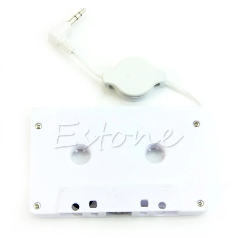 Кассетный автомобильный двухтрековый аудиоадаптер 3,5 мм Aux для iPod iPhone MP3 CD-плеер двойной моно
