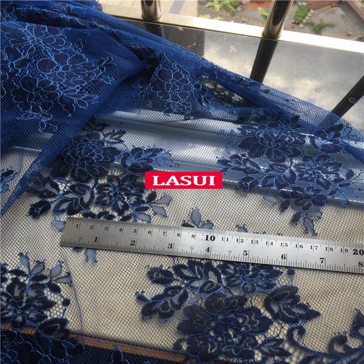 LASUI 1,5 м* 1,5 м = 1 шт. Многоцветный полый шнур кружево с ресничками Ткань Мягкое французское кружево для diy свадебное платье аксессуары C0193