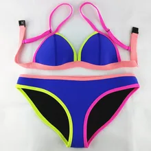 Спортивные бикини леди сексуальная бразильская одежда неопреновый купальник купальные костюмы купальники maillot de bain женский купальник