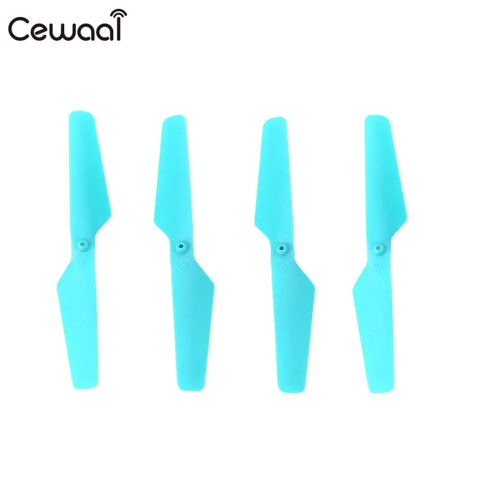 

Cewaal 4Pcs ABS JY018 Propeller Blades 4-Axis Replacement for Drone
