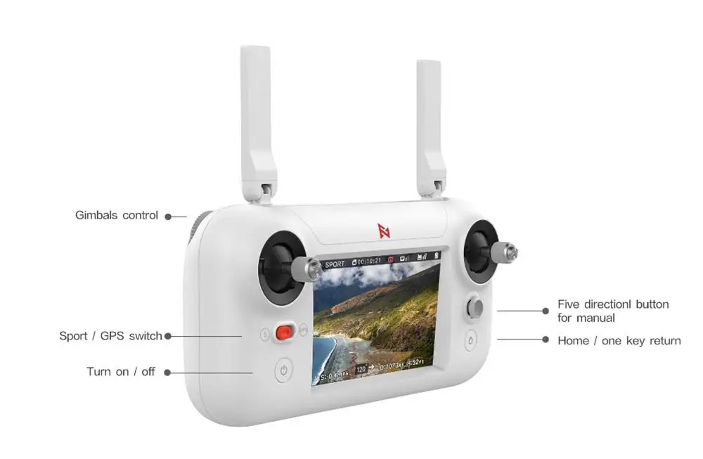 LeadingStar FIMI A3 5,8 Г 1 км с видом от первого лица 2 Ось Gimbal 1080P Камера gps RC Дрон Квадрокоптер RTF