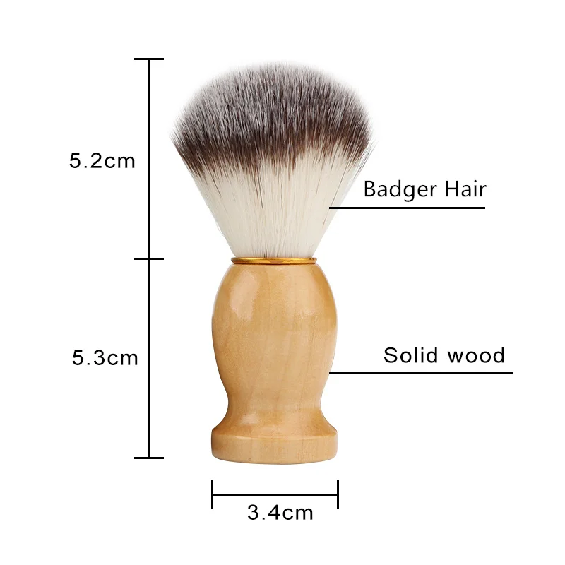 HAWARD RAZOR 1Pcs Synthetic Hair Men s Shaving Brush Men s Barber Salon Beard Care Appliance 2