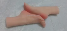 Real-life imitation of real leg model foot model shooting Exhibition props pedicure teaching stockings 3704