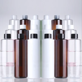 

60pcs 250ml Breeze Screw Cap Storage Tools 250ml Perfume Refillable Bottles Sample Plastic PET Perfumes Liquid Makeup Container