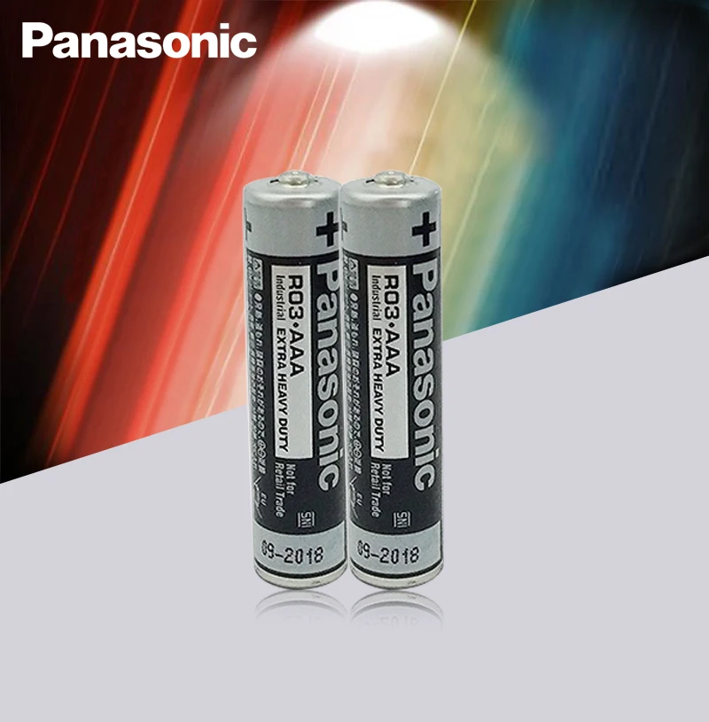 12 шт. щелочные аккумуляторы Panasonic R03 1 5 в без ртути|Батарейки| |