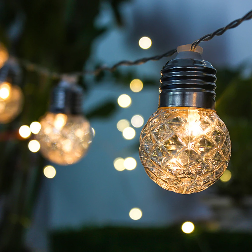 

Garland Pineapple Shape Solar Powered Balcony Light String Super Bright Streets Led Outdoor Romantic Warm White Fairy Waterproof
