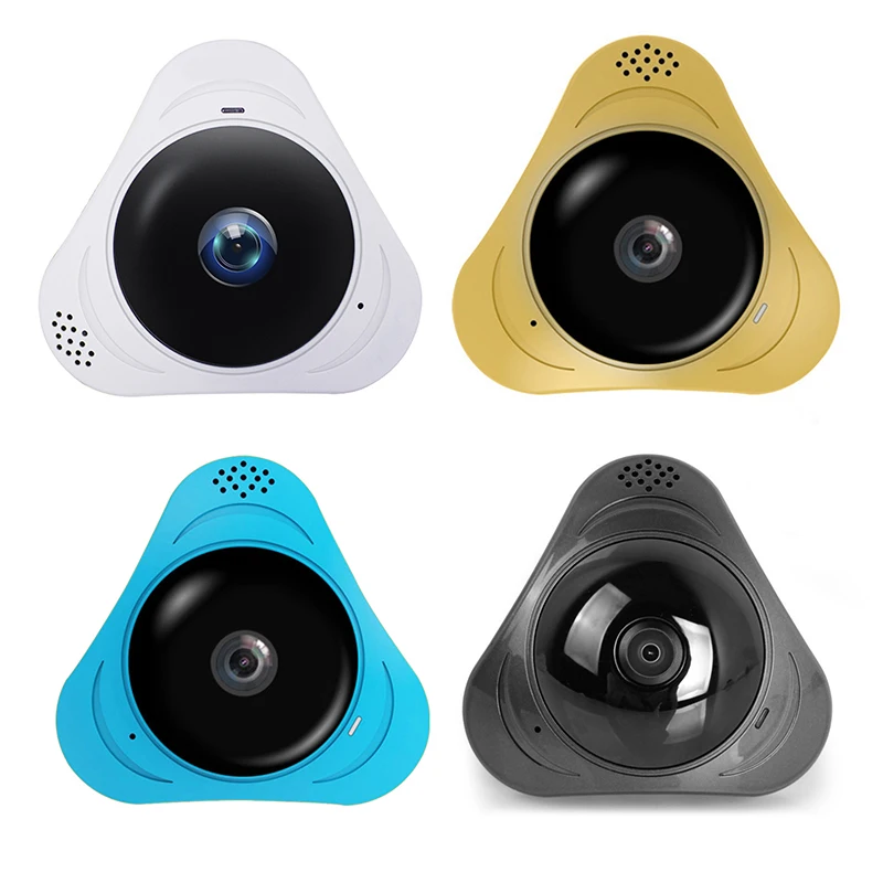 Smart 1080P 3D VR WI-FI Camera 360 Degree Panoramic IP Camera 1.3MP Fisheye Wireless Wifi Smart Camera TF Card Slot Home Smart 1080P 3D VR WI-FI Camera 360 Degree Panoramic IP Camera 1.3MP Fisheye Wireless Wifi Smart Camera TF Card Slot Home