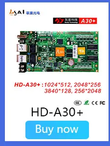 Получая HD-R5018 256*128, 128*256 8 * HUB75E два порта эфирnt, получайте данные viagigabit ethenet кабель