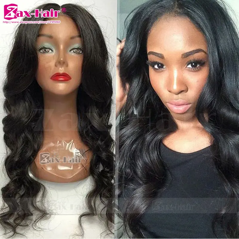 

Wavy Human Hair Full Lace Wigs Baby Hair Human Hair Virgin Full Lace Wigs 4x4 Silk Top 7A Unprocess Human Hair Lace Front Wigs