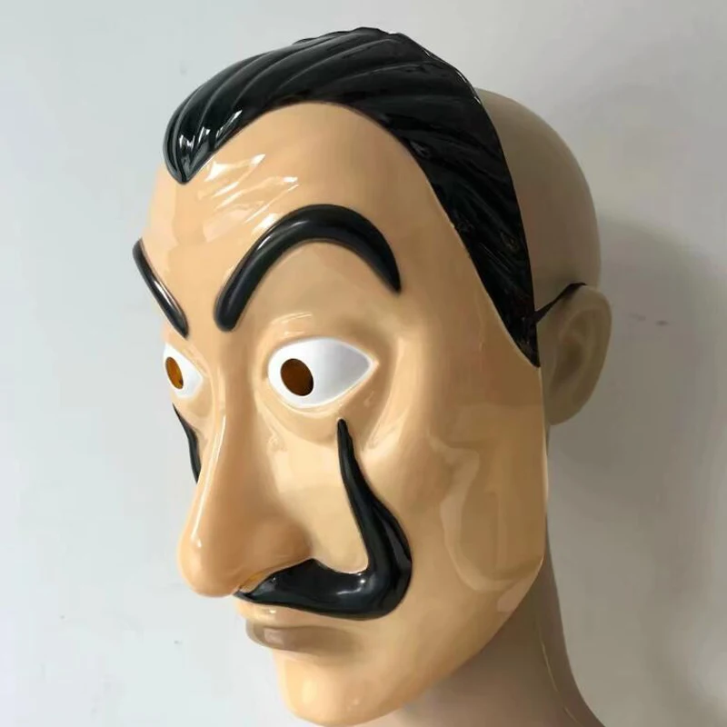Два stlye Dali Маска Карнавал, Хэллоуин, Рождество dali маска деньги Heist дом Бумага La Casa De Papel маска для мужчин Для женщин Sa
