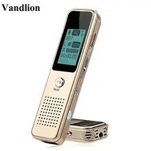 Profissional digital mini gravador de voz áudio voz ativada ditafone gravação escondida grabadora de voz mp3 player v19
