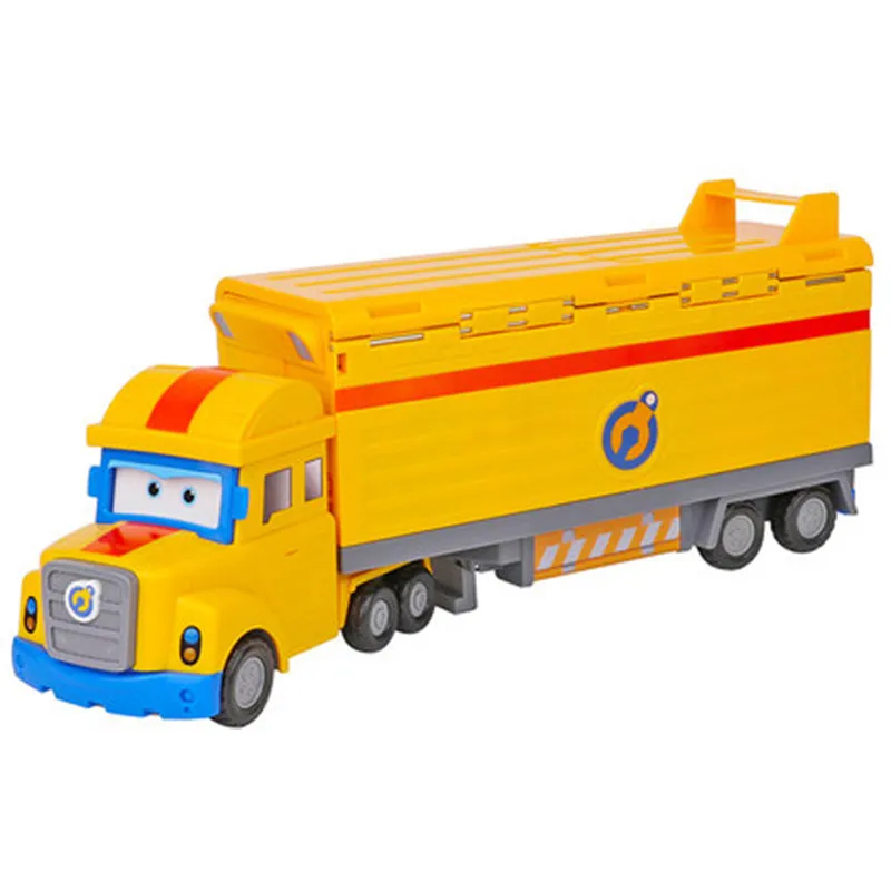 Truck 5” Scale Transforming Poppa Wheels Toy Figure Super Wings Big Rig Bot 