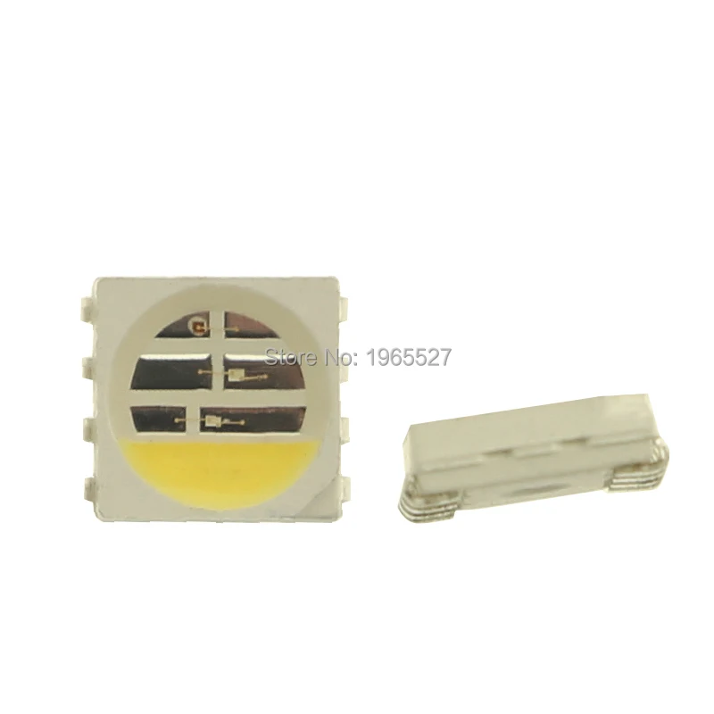 Светодиодный чип RGBW 5050 SMD 4 в 1 RGB + W (холодный белый/теплый белый/натуральный белый)