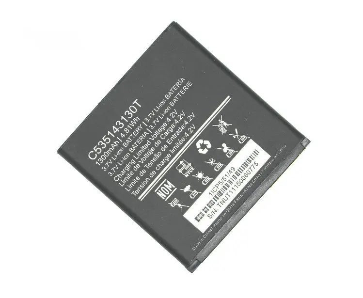 Ciszean 2 шт./лот C535143130T сменная батарея для BLU Dash 3,5 D170 батареи 1300 мАч/4.81Wh