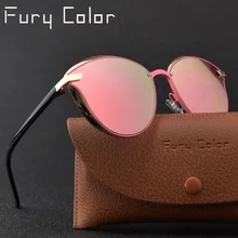 Роскошные женские солнцезащитные очки модные круглые женские винтажные Ретро брендовые дизайнерские негабаритные женские солнцезащитные очки "кошачий глаз" oculos sol gafas