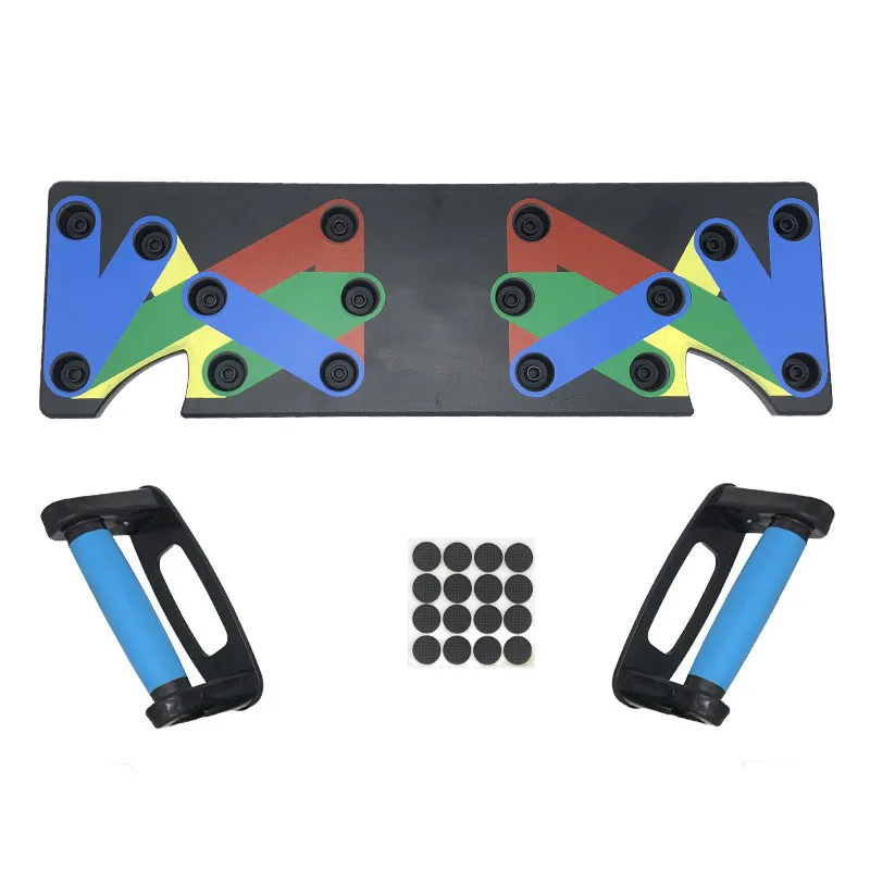 

9 in 1 Body Building Push Up Rack Board System Fitness Gym Comprehensive Exercise Workout Training Exercise Pushup Stands JH01