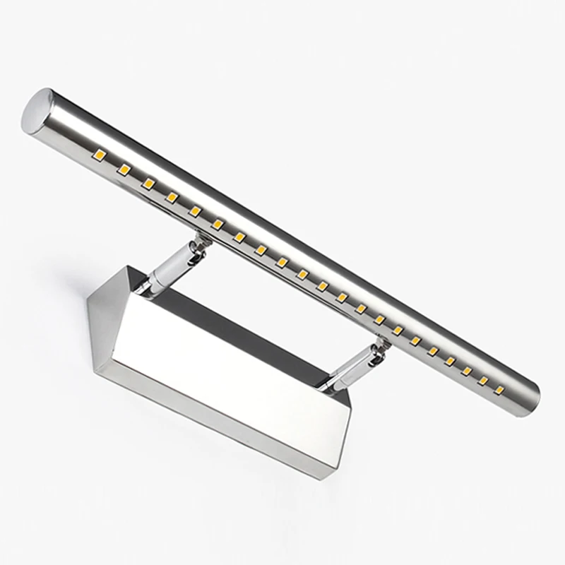 5w led wall lamp bathroom mirror lamp fashion stainless steel