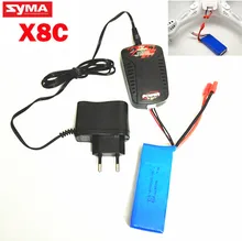 1X Syma X8 X8A X8C X8C 1 or Syma X8W Original 7 4v 2000mah spare parts